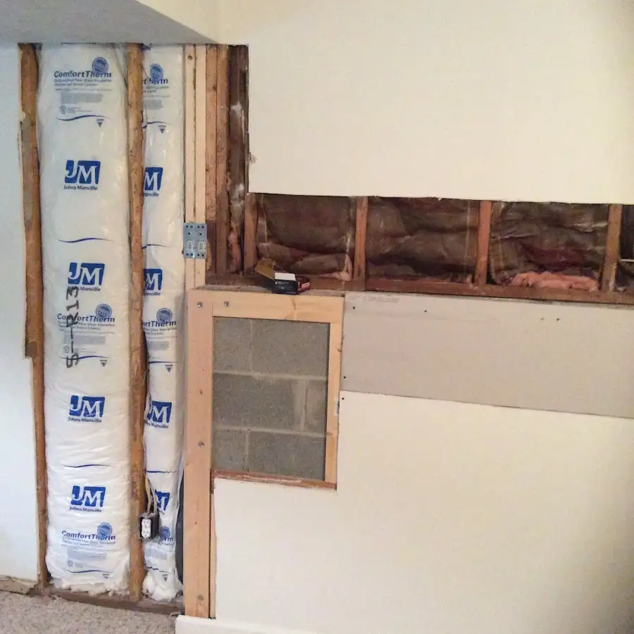 Wall insulation replacement during Odor Removal & Deodorization in Enterprise